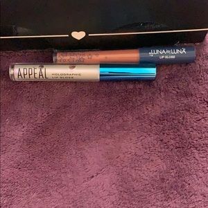 Lip Gloss Appeal and Luna by Luna
